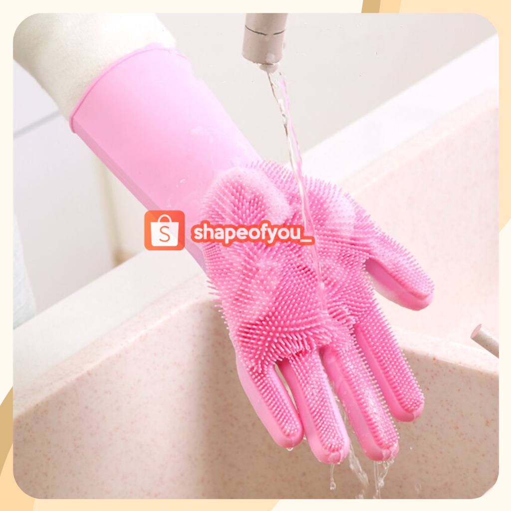 Sarung Tangan Multi Fungsi Cuci Piring Serbaguna Magic Cleaning Gloves