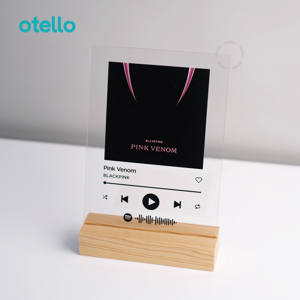 Otello Custom Akrilik Print Lagu Song Music Musik Artis Foto Hadiah Pacar Aesthetic Acrylic