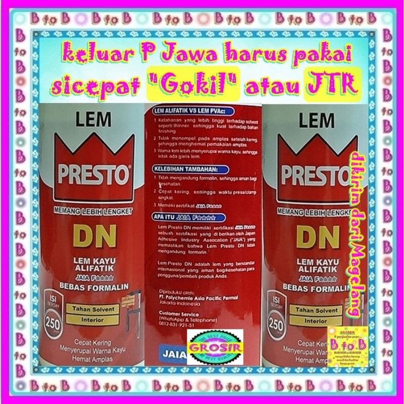 

Lem Presto Dn 250gr - Lem Presto - Presto DN - Lem Kayu - Lem Gitar - Lem Serbaguna - Ori - Grosir Lem Presto