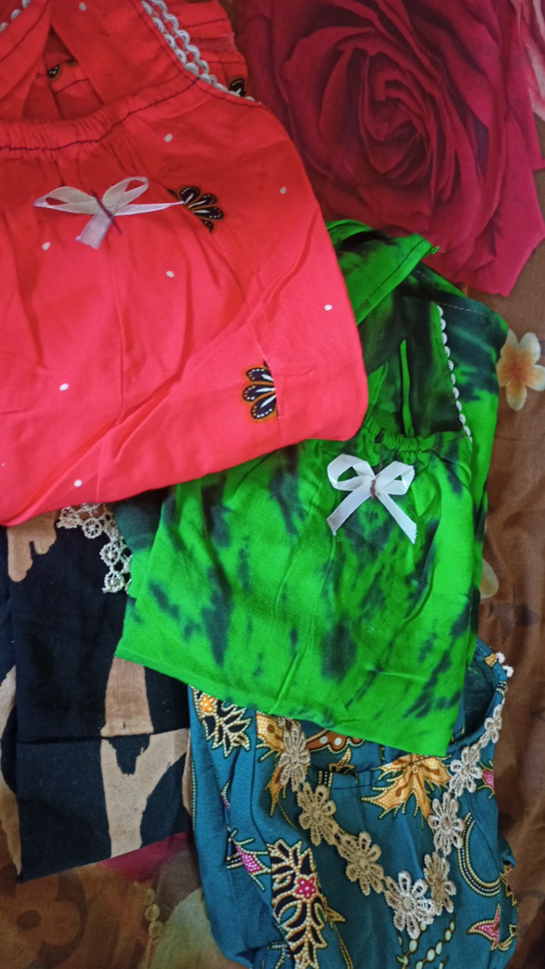 Daster Batik Anak Motif Random/ Batik Anak