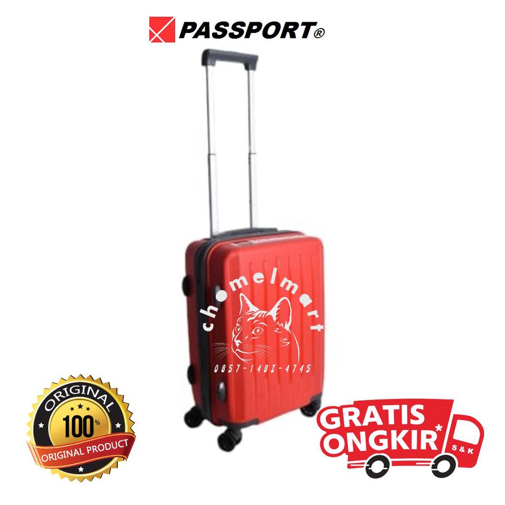Passport Koper Linie 4 Roda - Merah
