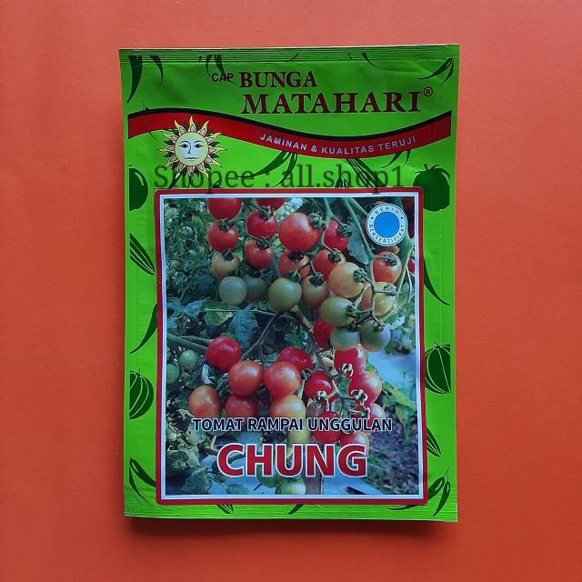 Benih Tomat Rampai CHUNG Cap Bunga Matahari