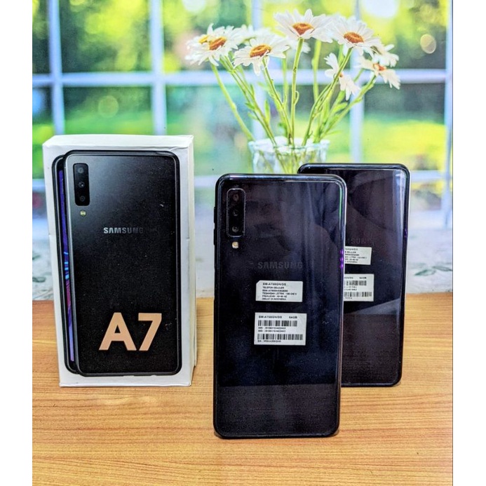 Samsung A7 2018 Dual Ram 6/128gb Ex Resmi Indonesia