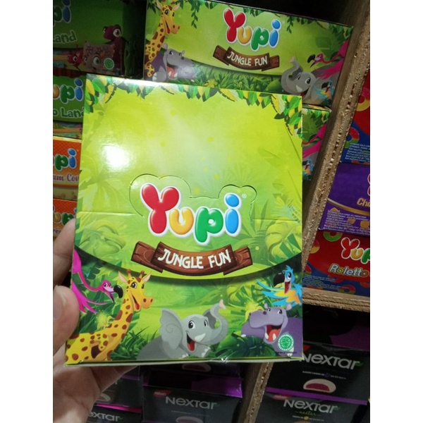 

Yupi Jungle Fun 1box isi 24pcs