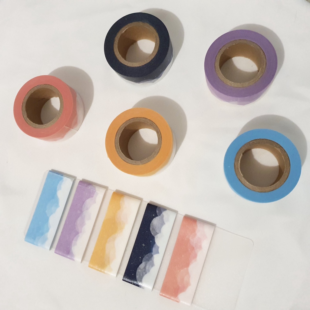 

Sharing Washi Tape Dduddu Bear Sky Masking Tape (per 1m)