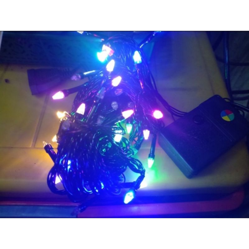 lampu hias natal panjang 10 meter