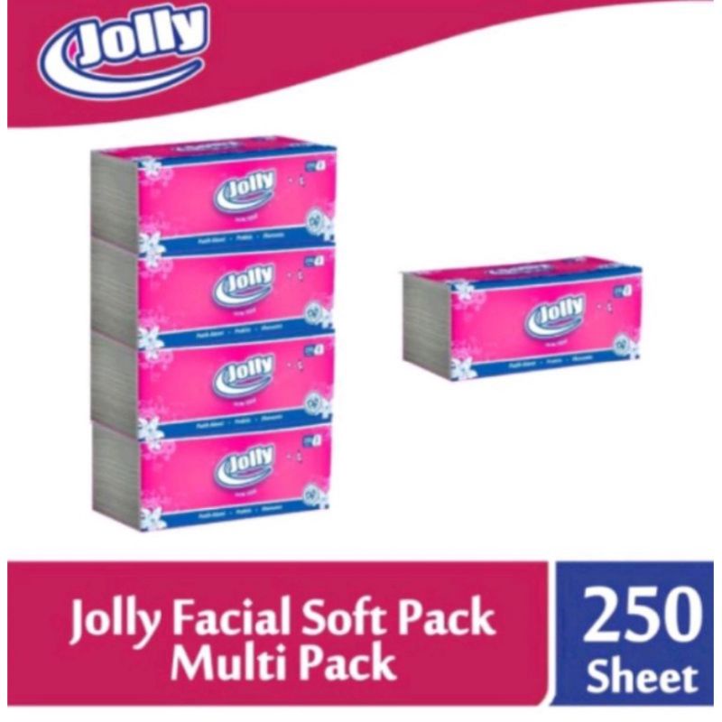 Tissu Jolly 250 sheet isi 4 ball