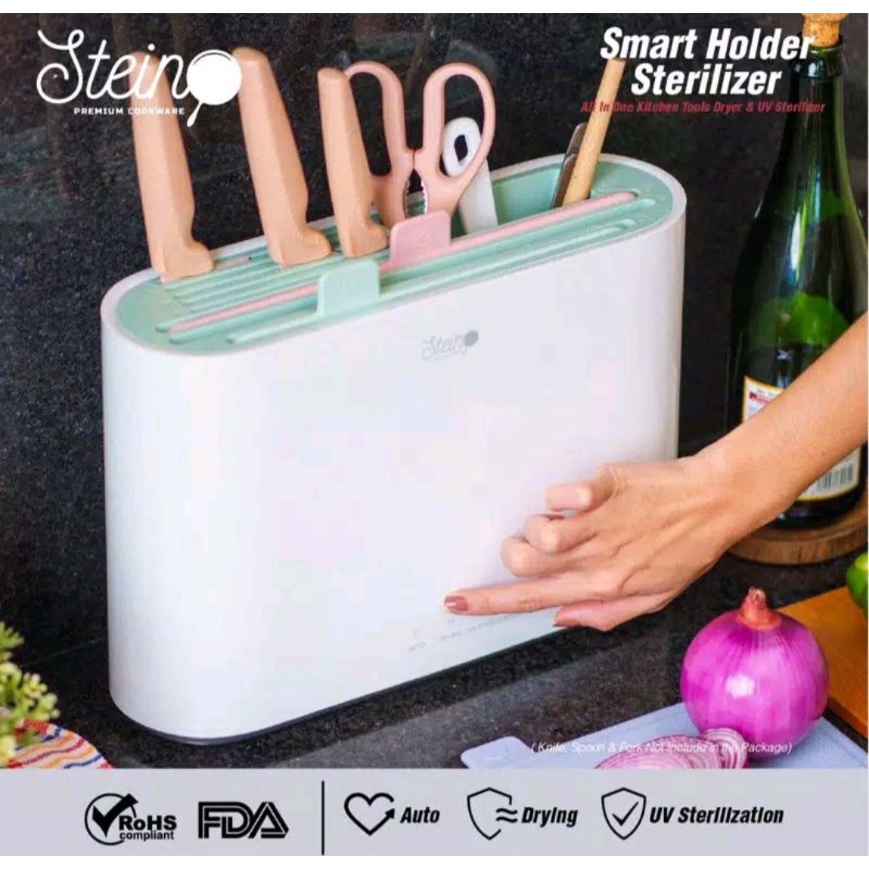 [STEIN] SMART HOLDER STERILIZER PISAU &amp; TALENAN/STEINCOOKWARE