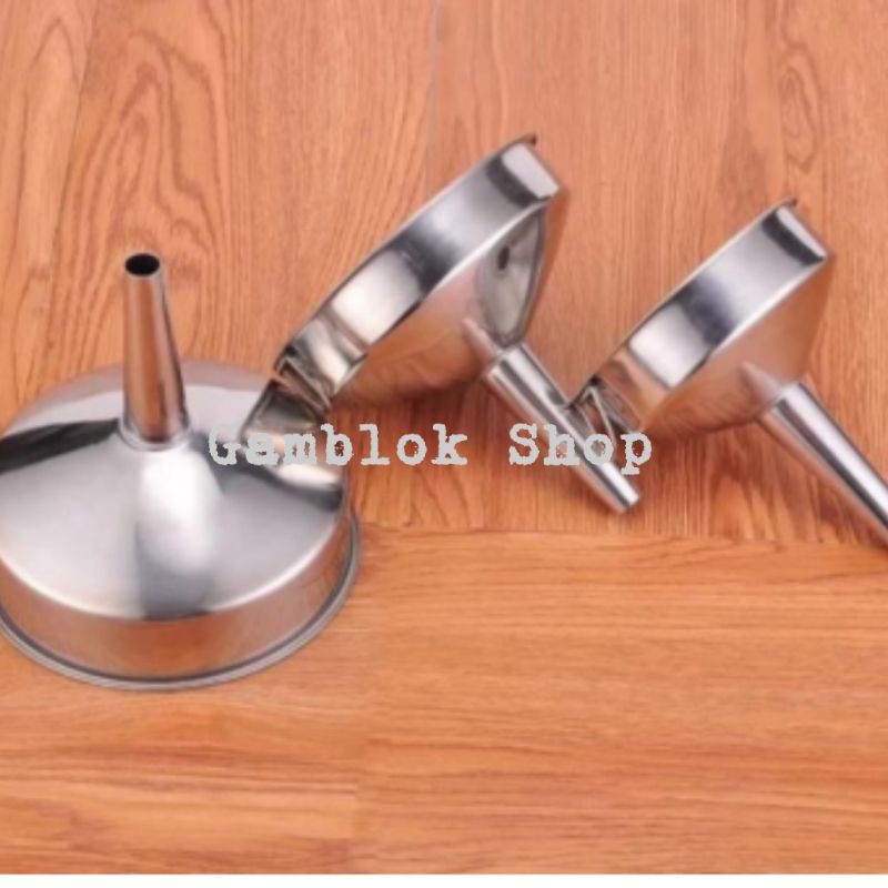 Terlaris Corong Stainless Steel 30cm