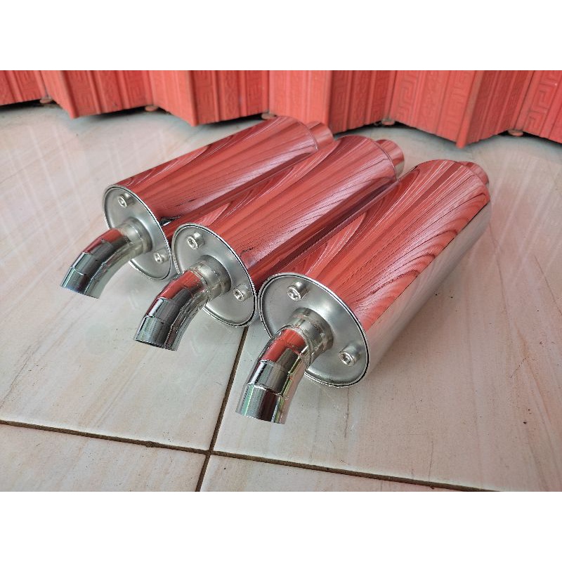Knalpot Fiz R Silencer standar racing pnp Original bobok Fiz R Fiz