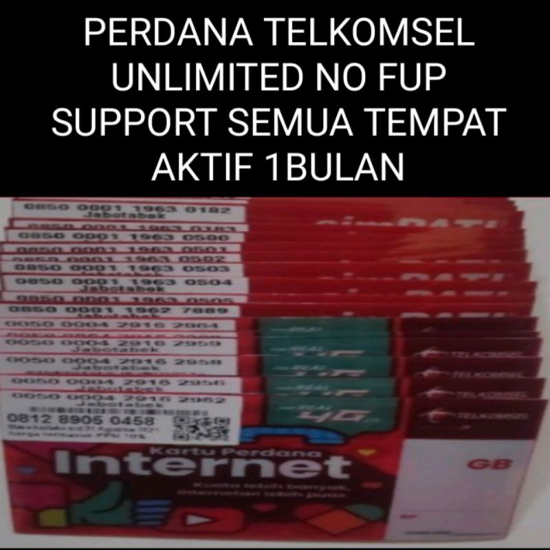 PAKET TELKOMSEL EXTRA UNLIMITED  SUPPORT SEMUA LOKASI