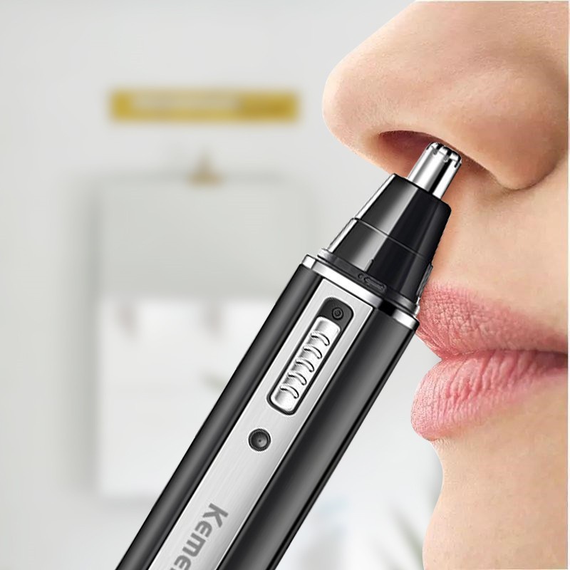 COD Kemei KM 6630 Alat Pencukur Bulu 4 In 1 Bahan Stainless Steel