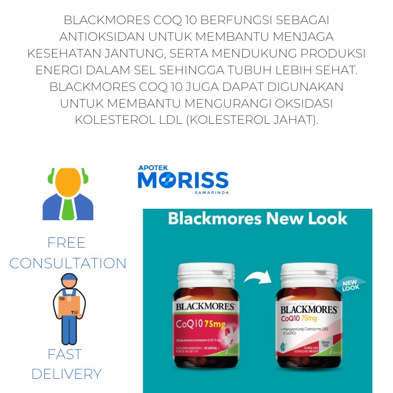 BLACKMORES COQ 10 ISI 30 TAB