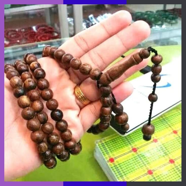 Tasbih 99 Kayu Gaharu 100%