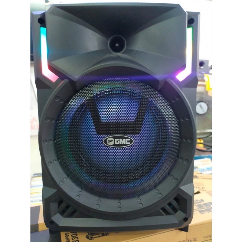 Bisa COD Speaker GMC 897H 8 inch BONUS MIC WIRELESS KARAOKE ORIGINAL X-BASS // SPEAKER X-BASS GMC 897H / SALON AKTIF X-BASS // SPEAEKER WIRELESS