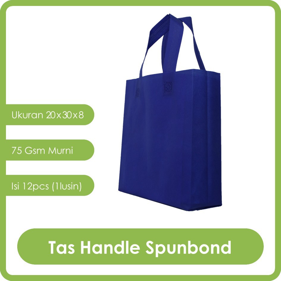 

GOODIE BAG SPUNBOND HANDLE 20x30 LUSINAN / Tas Belanja Murah / Kantong Belanja