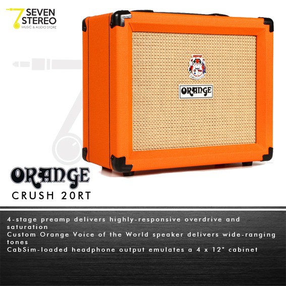 Orange Crush 20RT 20 Watt 1x8 Guitar Amplifier