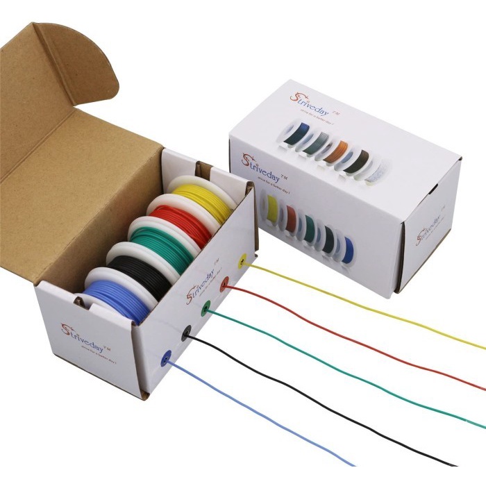 1 roll 6M Kabel cable SERABUT AWG 20 AWG20 silicone silikon 20AWG 6 meter