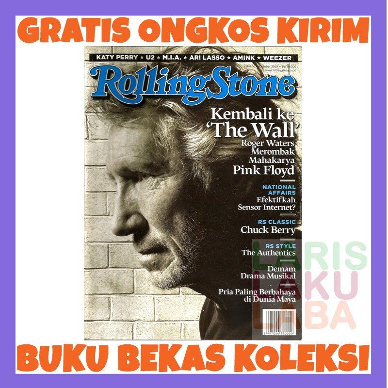 MAJALAH ROLLING STONE INDONESIA NOMOR 66 EDISI 66 BEKAS KOLEKSI