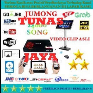 DVD PLAYER KARAOKE JUMONG PLAY ORIGINAL BISA ANDROID dan YOUTUBE PLAY plus Layar