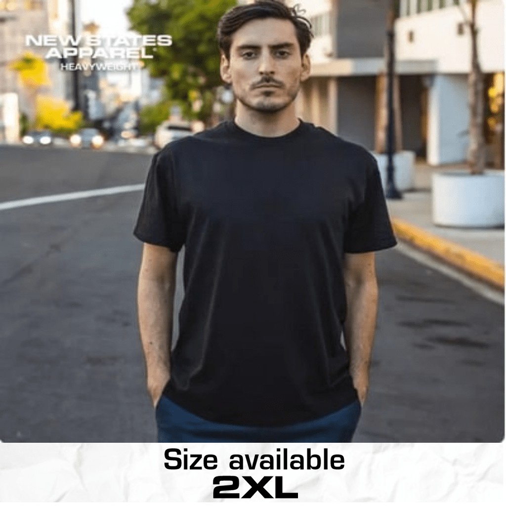 NSA New States Apparel 5400 Kaos Polos Heavy Cotton 5400 2XL 20s
