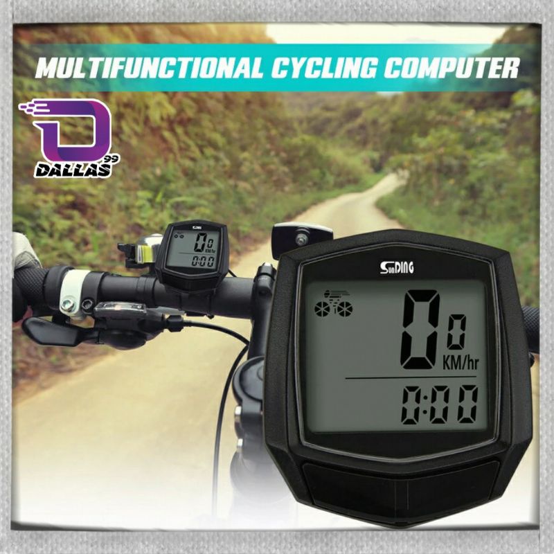SUNDING Odometer speedometer Sepeda