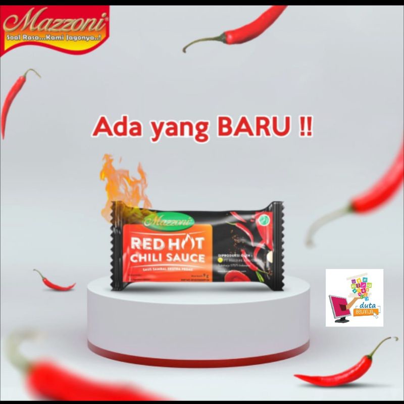 

Saos Sambal | Red Hot Chili | Per pack Isi 24 pcs