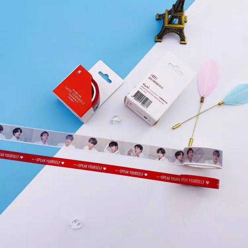 Selotip solatip washi tape bts speak your self