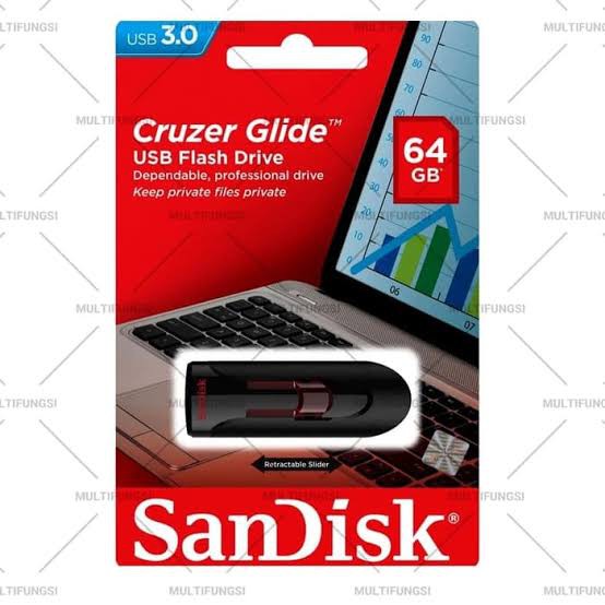 Flashdisk SANDISK USB 3.0 Cruzer Glide CZ600 - 64GB