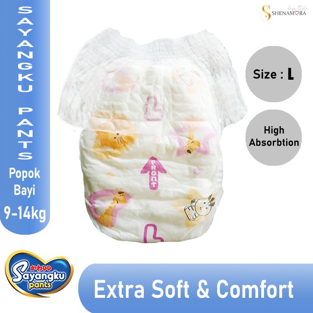 Sayangku Pants  Popok Bayi  L 54 (9 - 14 Kg)