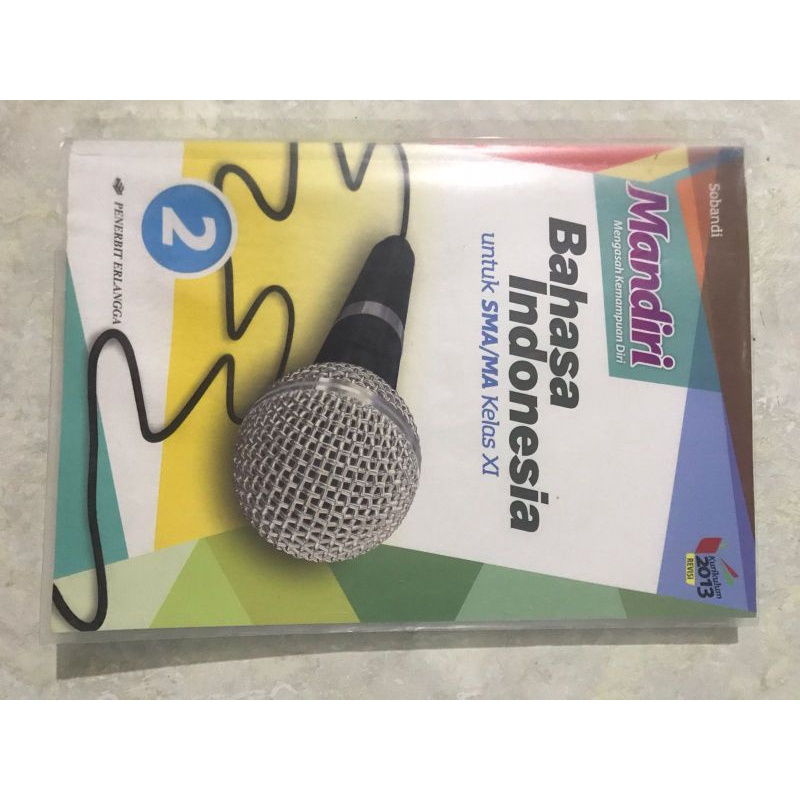 

bahasa Indonesia mandiri Erlangga kelas 11 preloved