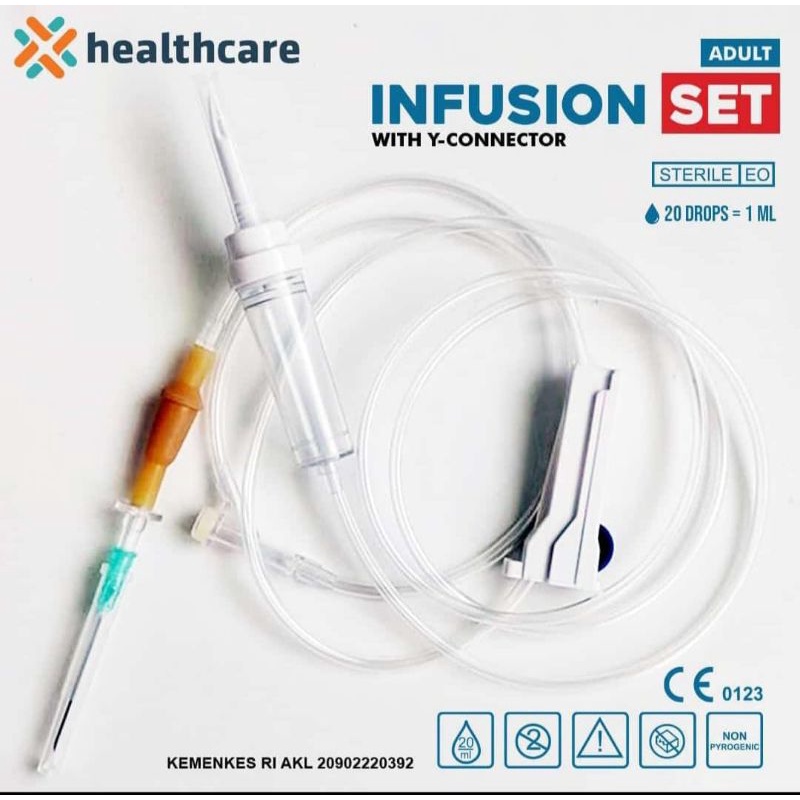 Eceran - Healthcare Infusion Y Anak &amp; Dewasa Type Y Connector