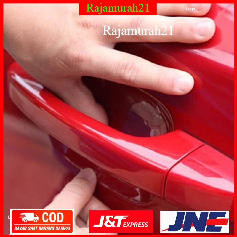 Fuox Anti Gores Gagang Pintu Mobil untuk Audi Toyota Honda Volkswagen Cruz - Transparent