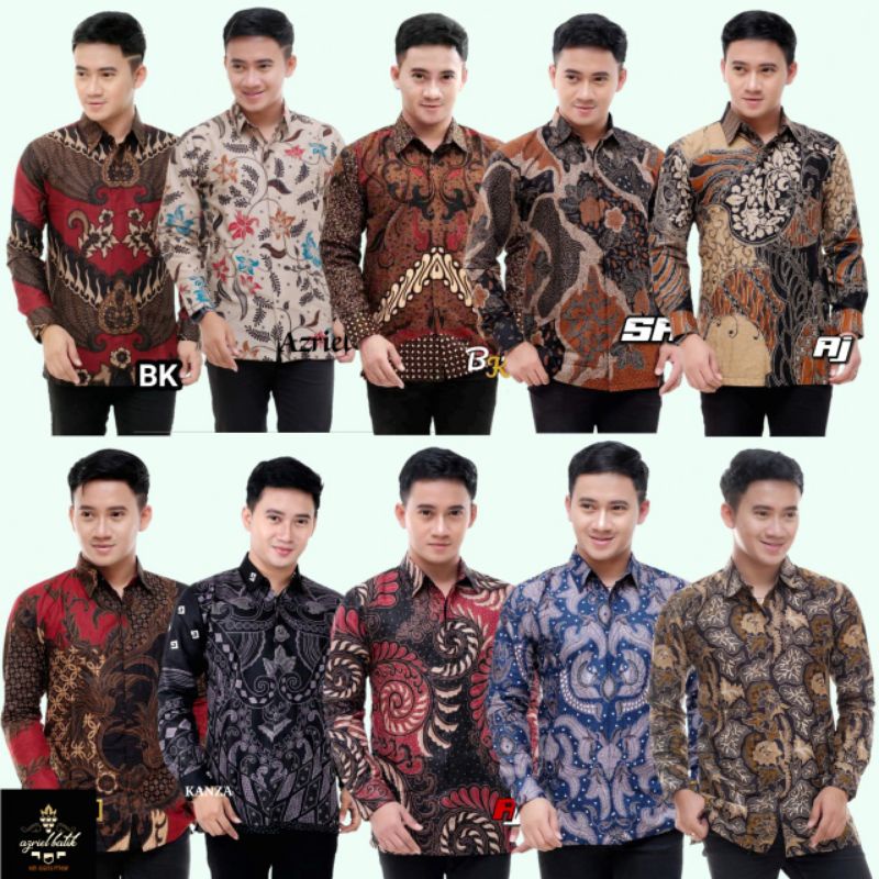 BATIK PRIA LENGAN PANJANG BORDIR SOFAN AZRIEL BATIK