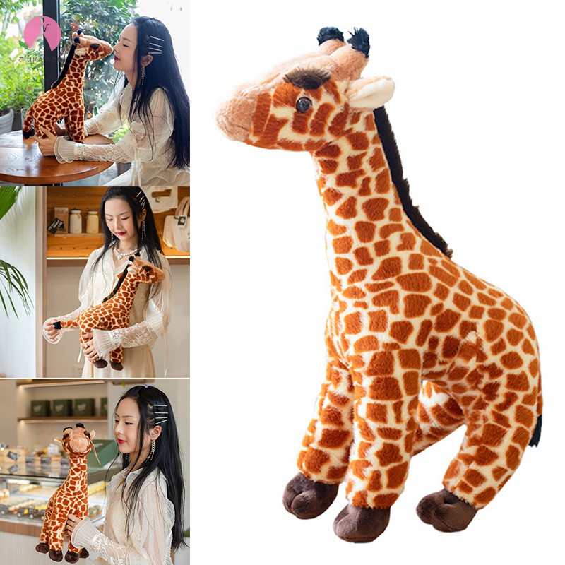 giraffe plush pillow