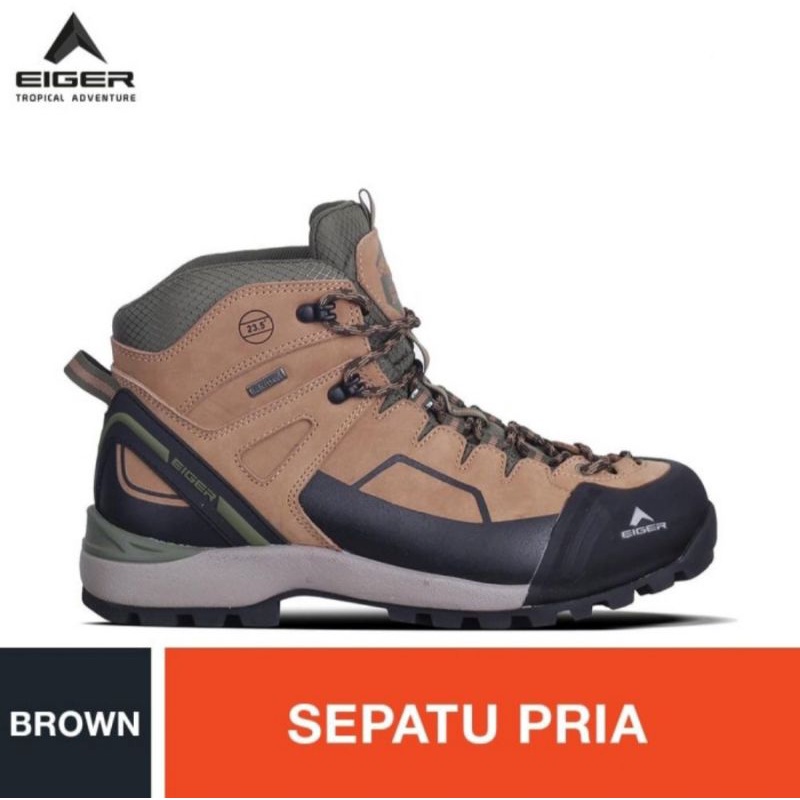 Sepatu Eiger1989 Walton 2.0 28 Gunung Shoes Brown Olahraga Outdoorsporty