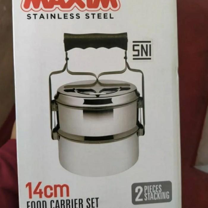 Termurahhh!! Rantang | Rantang 2 Susun Maspion Food Carrier Stainless Steel