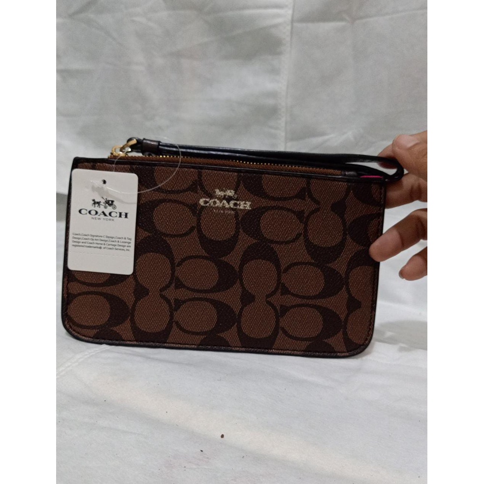 DOMPET COIN CLUTH MINI C0ACH BERMOTIF FASHION WANITA IMPORT #3167