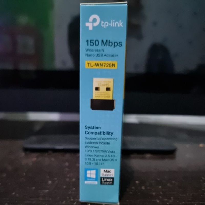 tp-link 160 Mbps nano usb adaptor tl-wn725n wi-fi adapter