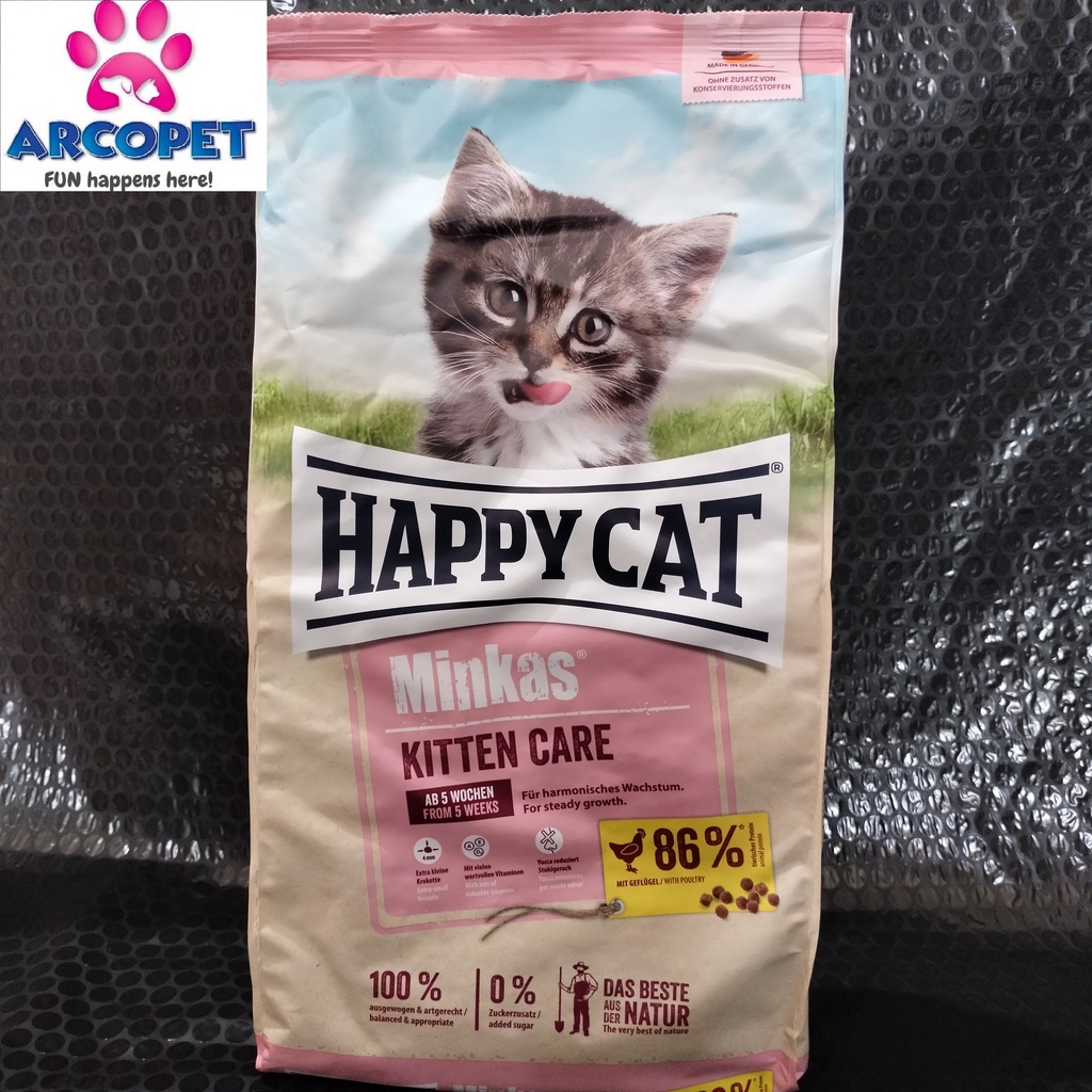 Jual HAPPY CAT MINKAS KITTEN CARE FRESH PACK 1 5 KG MAKANAN KUCING