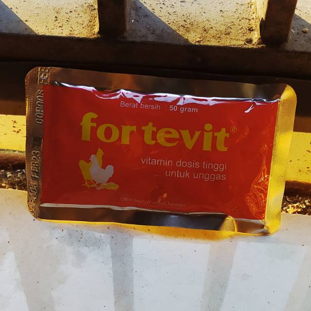 Fortevit 50 GRAM Vitamin Dosis Tinggi Ayam Bebek