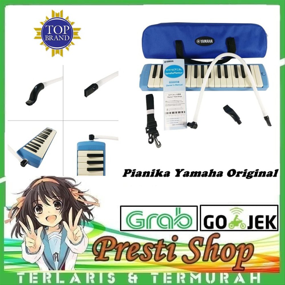 Promo  alat musik anak Pianika Yamaha Original
