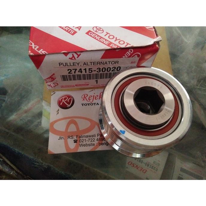 Bearing Pulley Dinamo Alternator Kijang Innova Fortuner Hilux Diesel Termurah