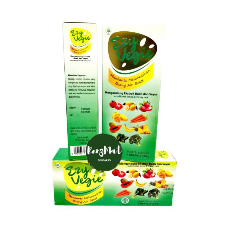 Ezy Vegie Ekstrak Buah dan Sayur / Ezy Vegie Sachet 10gr