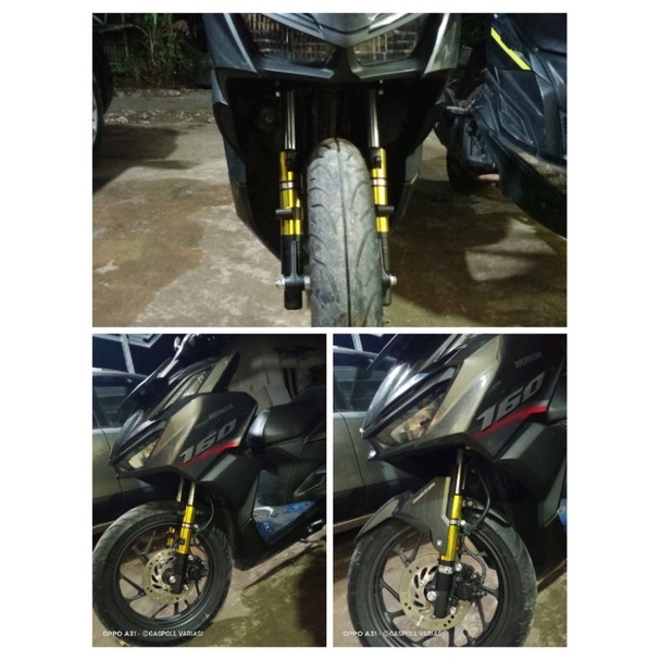 Cover shock depan vario 160