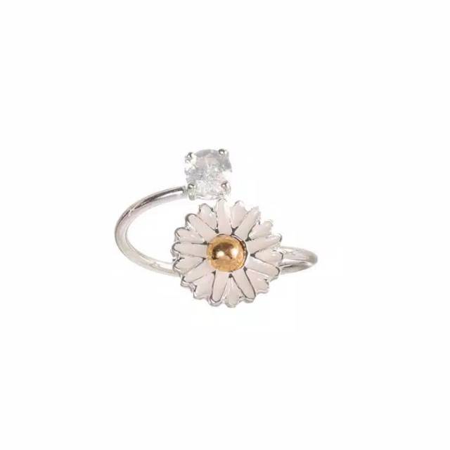 Medan Termurah All size Cincin cantik import elastis bunga cincin korean wanita import