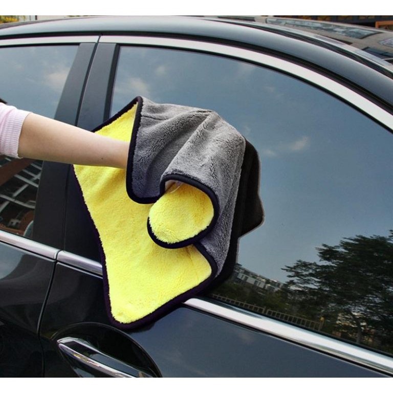 &lt;^ SJA ^&gt; 30x30 KAIN LAP MICROFIBER UKURAN 30x30 PEMBERSIH MOTOR MOBIL SERBAGUNA