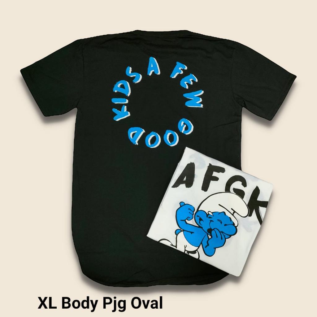 Kaos Pria Oversize Unisex Distro Bahan Cotton Combed 30S
