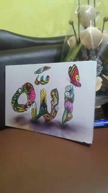 Hiasan dinding / spanram / lukisan custom / dekorasi kamar