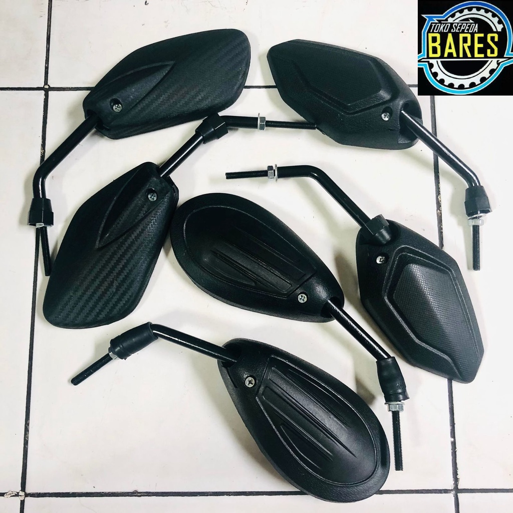 [LEBIH TEBAL] Kaca Spion Sepeda Listrik SunRace / Side Mirror